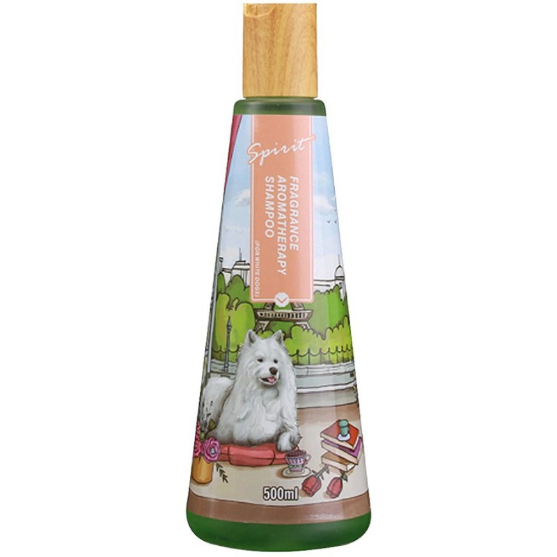 Sữa tắm Spirit nắp gỗ 500ml dành cho chó mèo và thú cưng Sữa Tắm Cho Thú Cưng Làm Mượt Lông, Giảm Da Ngứa - Ảnh 2