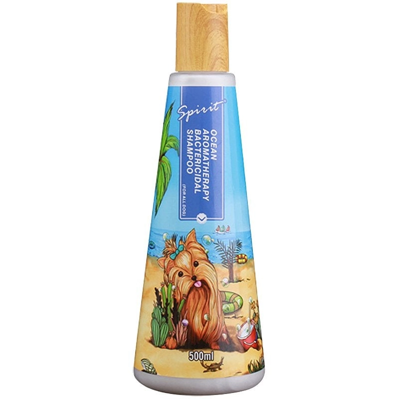 Sữa tắm Spirit nắp gỗ 500ml dành cho chó mèo và thú cưng Sữa Tắm Cho Thú Cưng Làm Mượt Lông, Giảm Da Ngứa - Ảnh 4