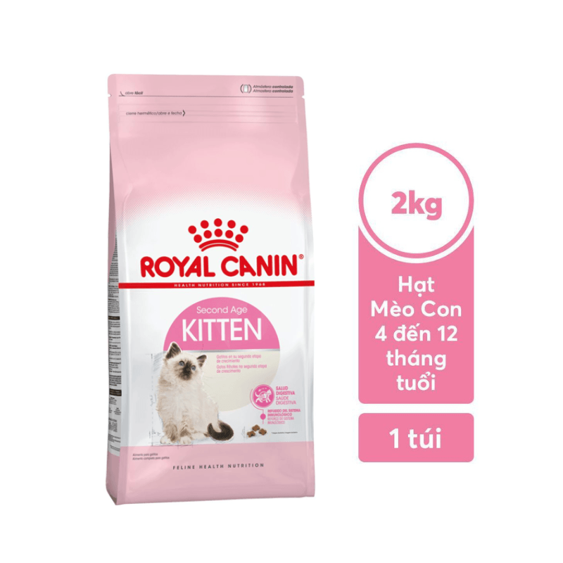 Hạt dinh dưỡng cho mèo Royal Canin Kitten (dành cho mèo con) - Ảnh 3