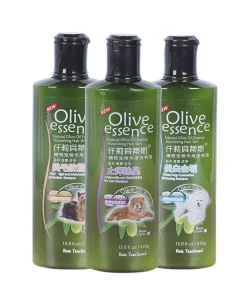 Sữa tắm cho chó mèo Olive Essence chai 450ml giúp dưỡng lông khử mùi - Ảnh 4