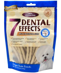 Xương Gặm Sạch Răng Cho Chó 7 Dental Effect 160g Nhiều Vị Hỗ Trợ Vệ Sinh Răng Miệng - Ảnh 3