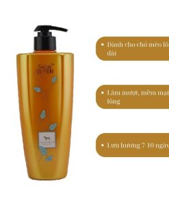 Sữa tắm cho chó mèo ShowQueen 500ml tinh dầu, hương nước hoa giúp lưu hương lâu - Ảnh 4