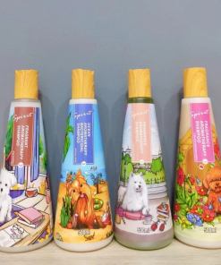 Sữa tắm Spirit nắp gỗ 500ml dành cho chó mèo và thú cưng Sữa Tắm Cho Thú Cưng Làm Mượt Lông, Giảm Da Ngứa