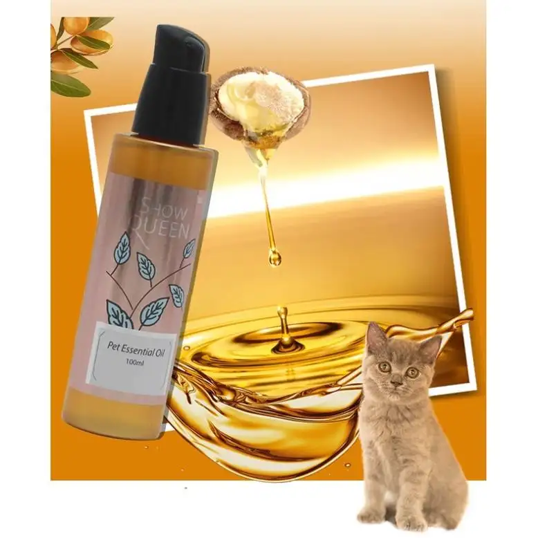 Tinh dầu dưỡng lông siêu thơm Showqueen cho Chó Mèo 100ml - Ảnh 3