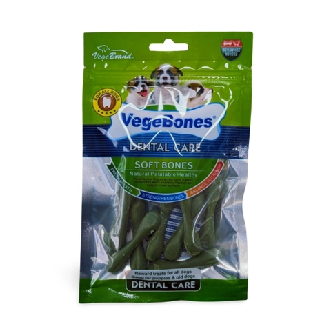 Xương gặm Vegebones làm sạch răng, mượt lông, bổ sung canxi cho chó (Gói 60g) - Ảnh 5