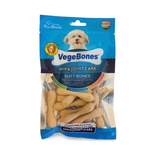 Xương gặm Vegebones làm sạch răng, mượt lông, bổ sung canxi cho chó (Gói 60g) - Ảnh 4