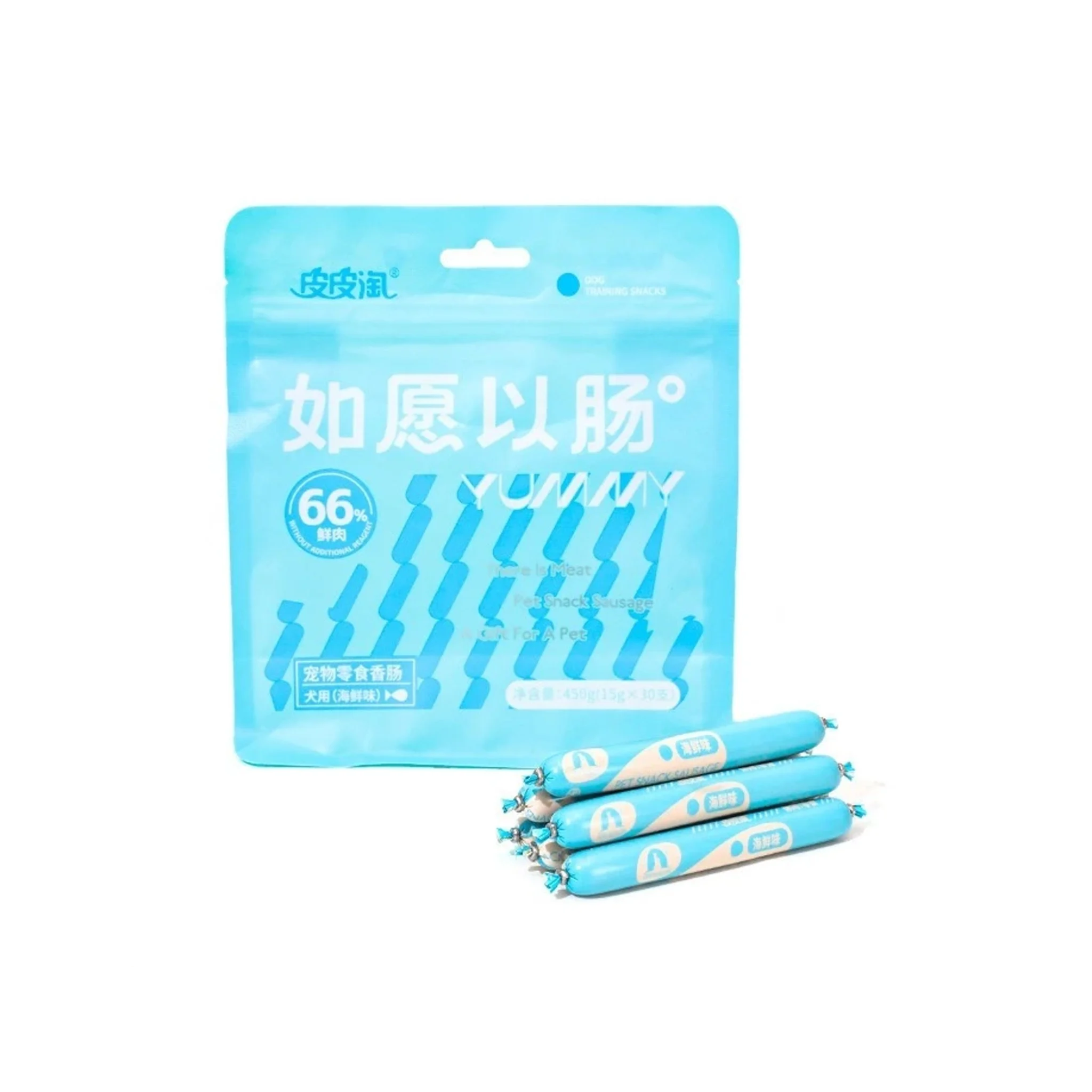 Snack cho chó mèo Xúc Xích Taotaopet Gói 450gr - Ảnh 3