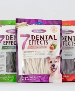 Xương Gặm Sạch Răng Cho Chó 7 Dental Effect 160g Nhiều Vị Hỗ Trợ Vệ Sinh Răng Miệng