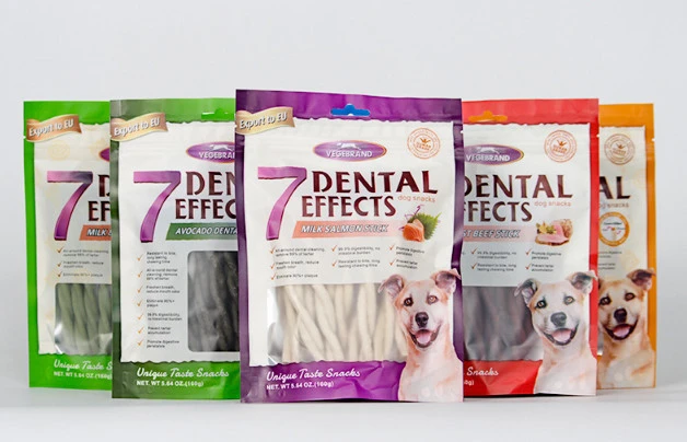 Xương Gặm Sạch Răng Cho Chó 7 Dental Effect 160g Nhiều Vị Hỗ Trợ Vệ Sinh Răng Miệng